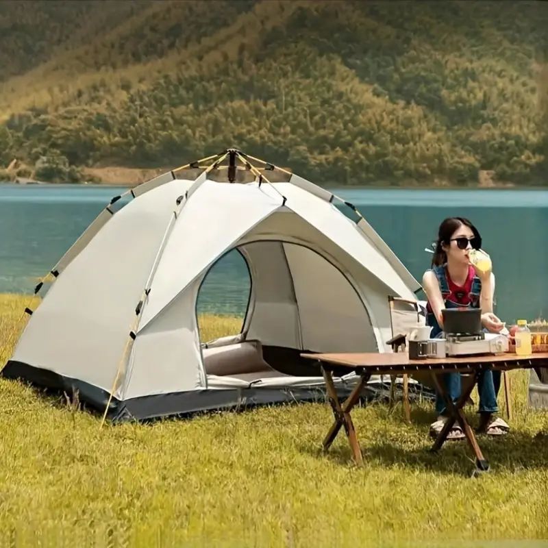 Damen Campingzelt mit Doppeltür Karnz