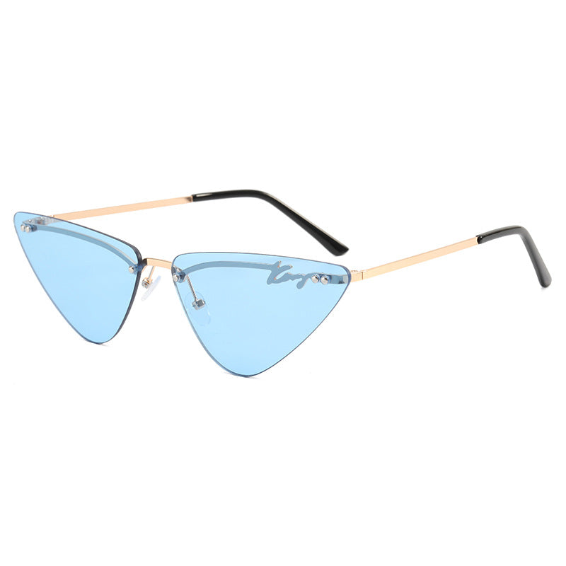 Damen Trendige Cat-Eye Sonnenbrille mit femininem Rahmen Karnz