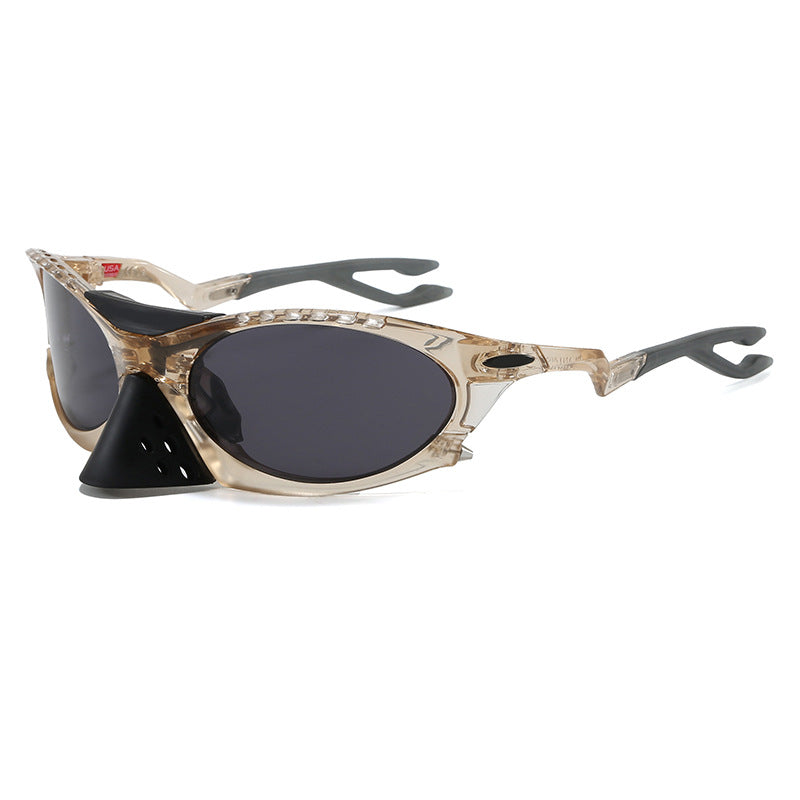 Damen Sportliche Outdoor-Sonnenbrille mit UV-Schutz und ergonomischem Design Karnz