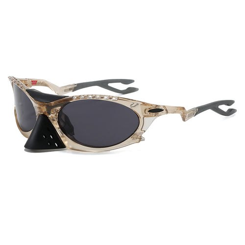 Damen Sportliche Outdoor-Sonnenbrille mit UV-Schutz und ergonomischem Design Karnz