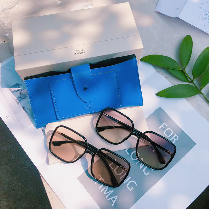 Modische Quadratische Sonnenbrille Karnz