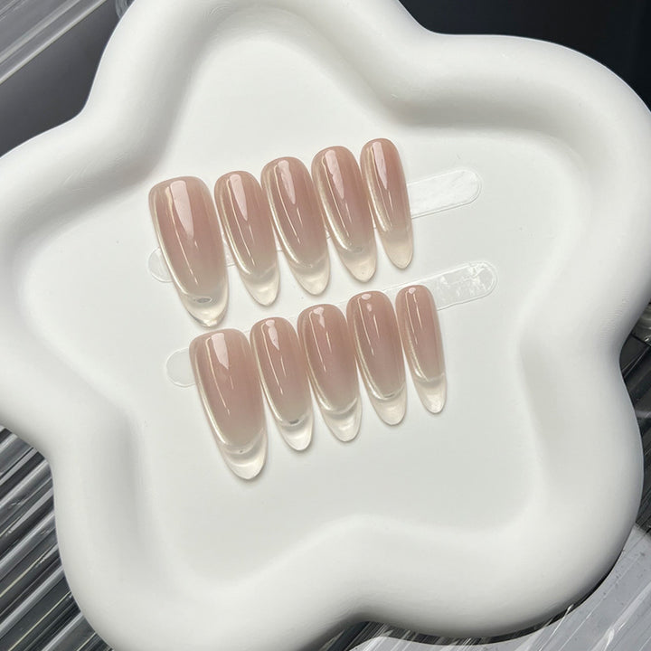 Premium Mandel-förmiges Press-On Nail Set