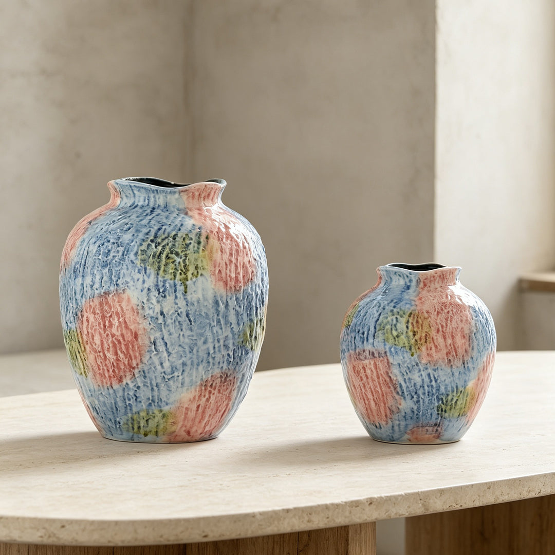 Dekorative Keramikvase Karnz
