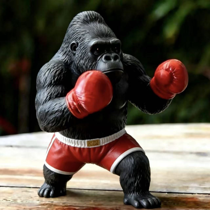 Boxende Gorilla Statue Karnz