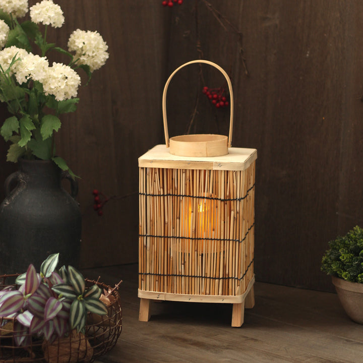 Künstlicher Rattan-Laterne Karnz