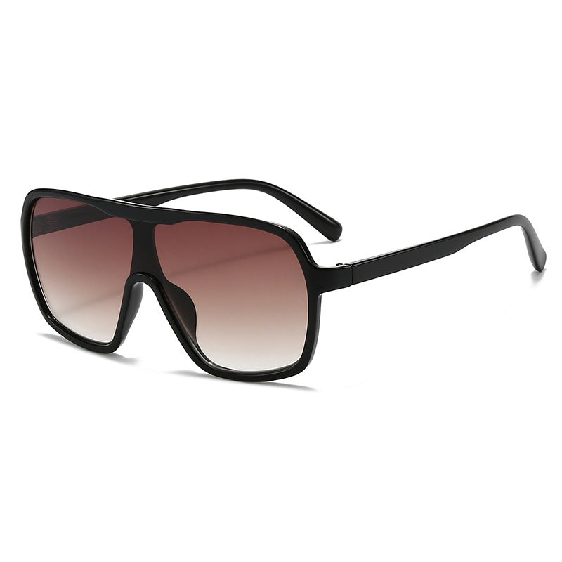Damen oversized Fashion Sonnenbrille im Retro-Stil Karnz