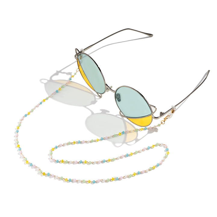 Künstlerische Perlenbrille Kette Karnz