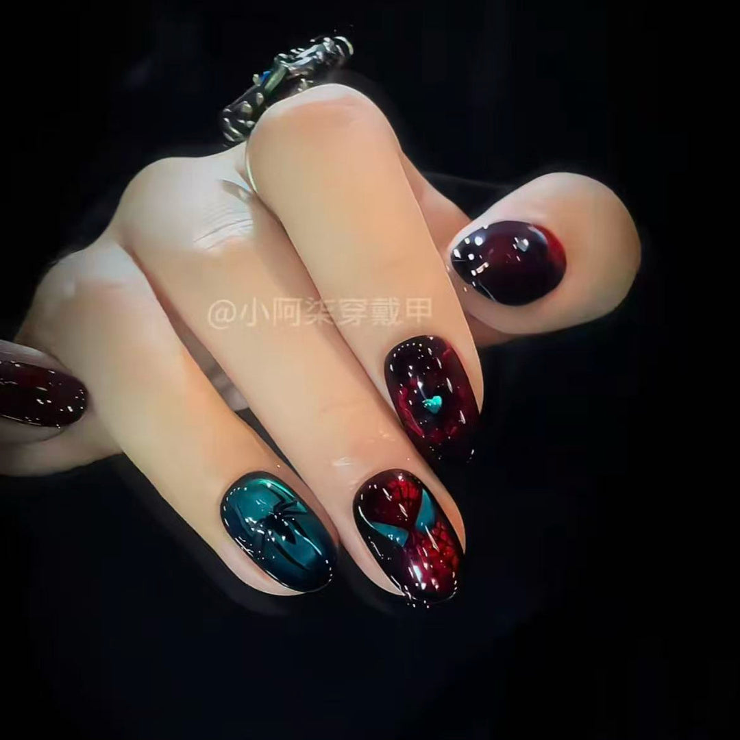 Thematisches Press-On Nagelkunstset