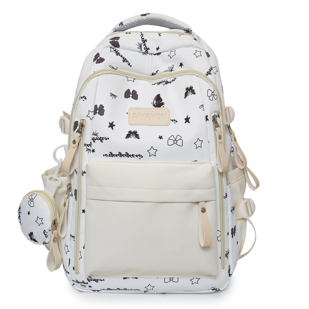 Stylische gemusterte Rucksack
