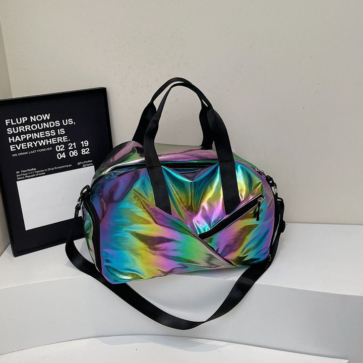Schimmernde Reisetasche