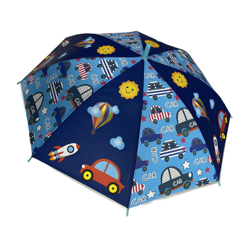 Damen Regenschirm mit fröhlichem Bärenmotiv Karnz
