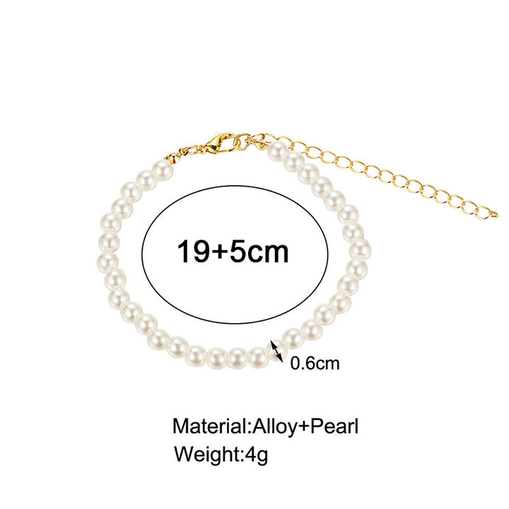 Elegante Perlenarmband Karnz