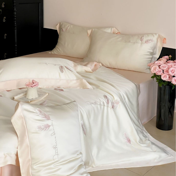 Luxus Satin Bettwäsche Set