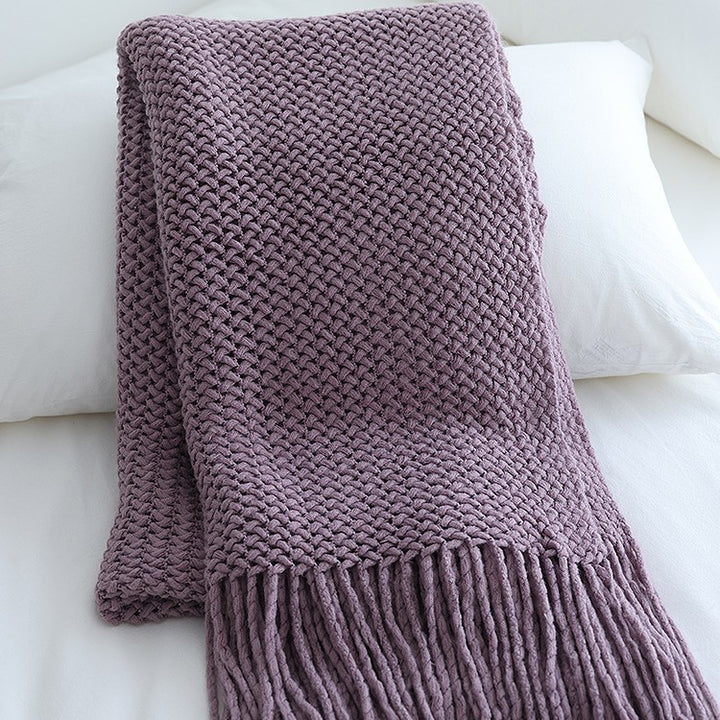 Chunky Strick Texturiertes Werfendecke