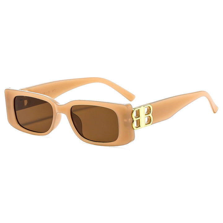 Fashion Statement Rechteckige Sonnenbrille
