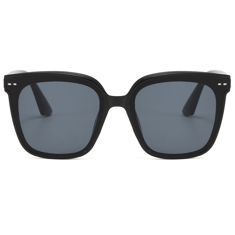 Damen geometrische Sonnenbrille mit luxuriösem Metallrahmen Karnz