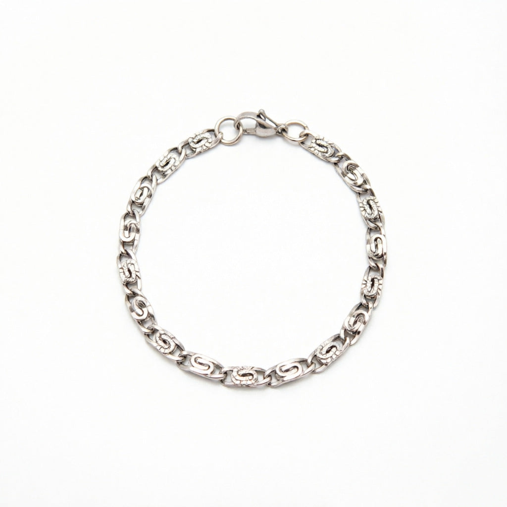 Stylische Chunky-Link-Chain-Armband Karnz