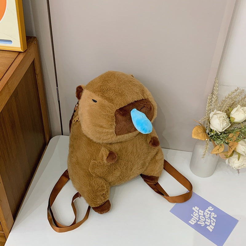 Plüsch Schwein Rucksack