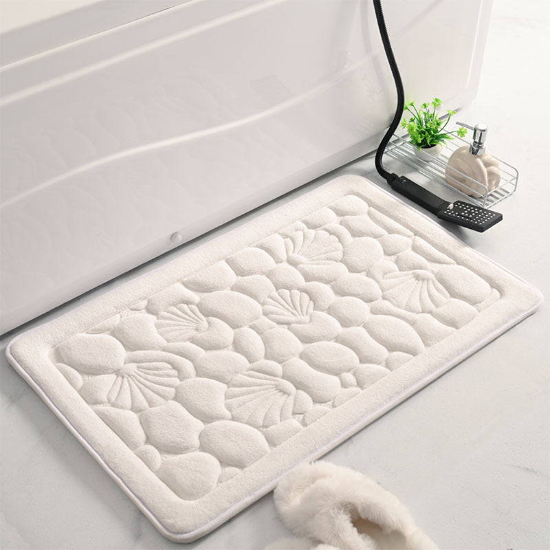 Küstenkiesel Design Badezimmermatte Karnz