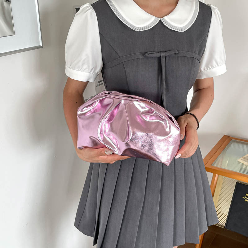 Weiche Textur Clutch Tasche
