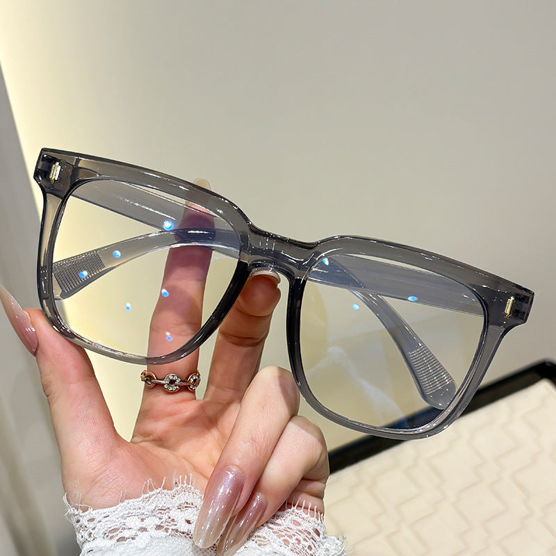 Damen elegante rechteckige Sonnenbrille Karnz