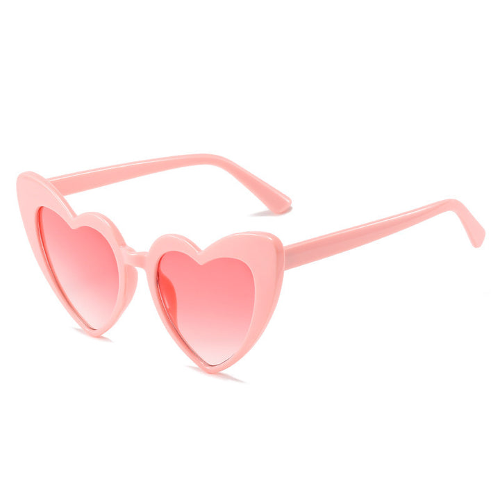 Herzförmige Mode-Sonnenbrille Karnz