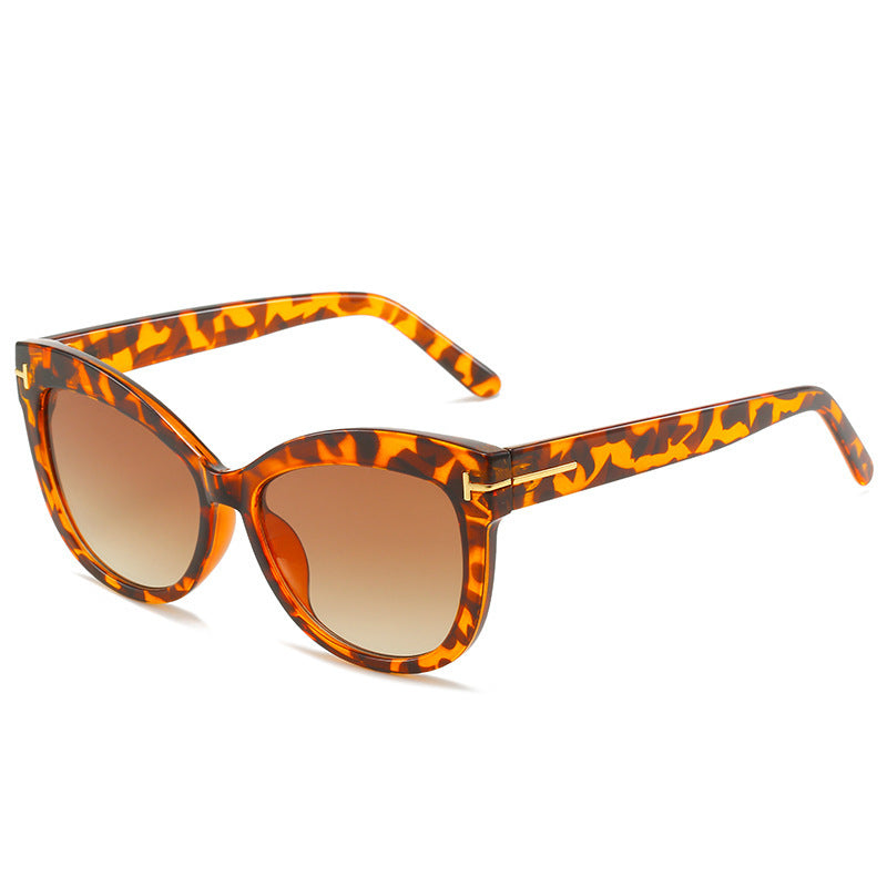 Chic Oversized Katzenaugen-Sonnenbrille Karnz