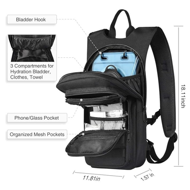 Taktischer Sling-Rucksack mit Modularen Taschen Karnz