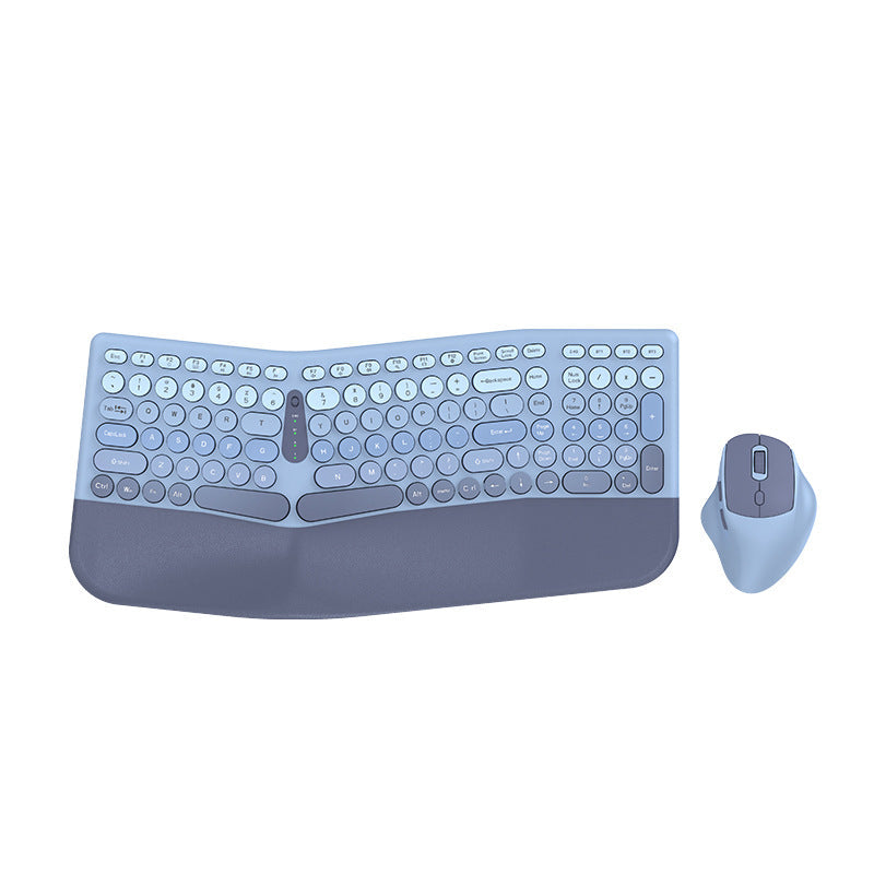 Ergonomische Wireless Tastatur und Maus Combo Karnz