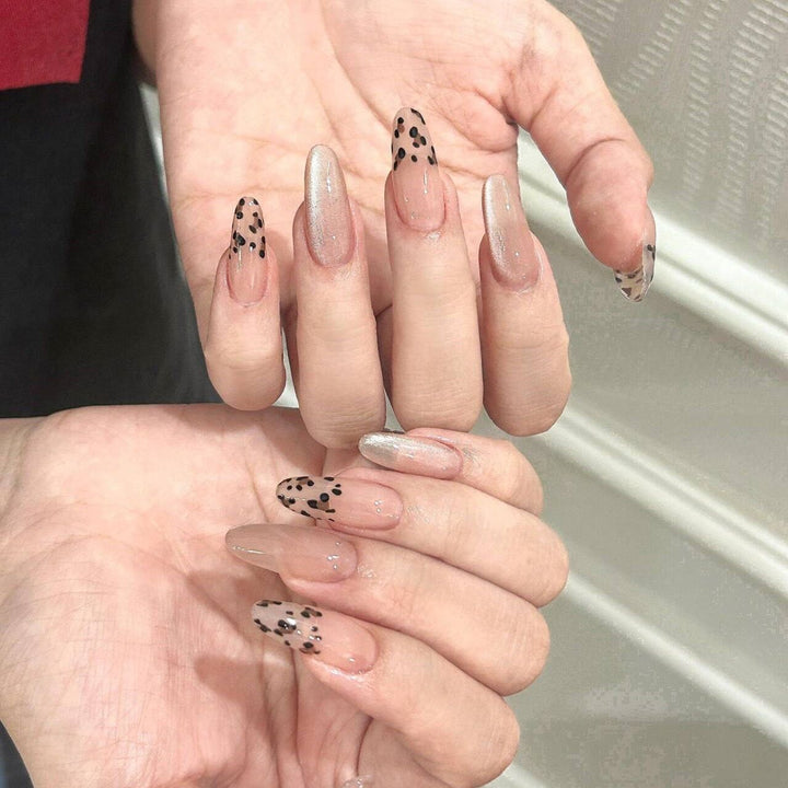 Glänzendes Ombré Press-On Nagelset