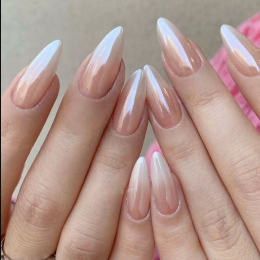 DIY Natürlicher Finish Press-On Nail Set Karnz 1787225130