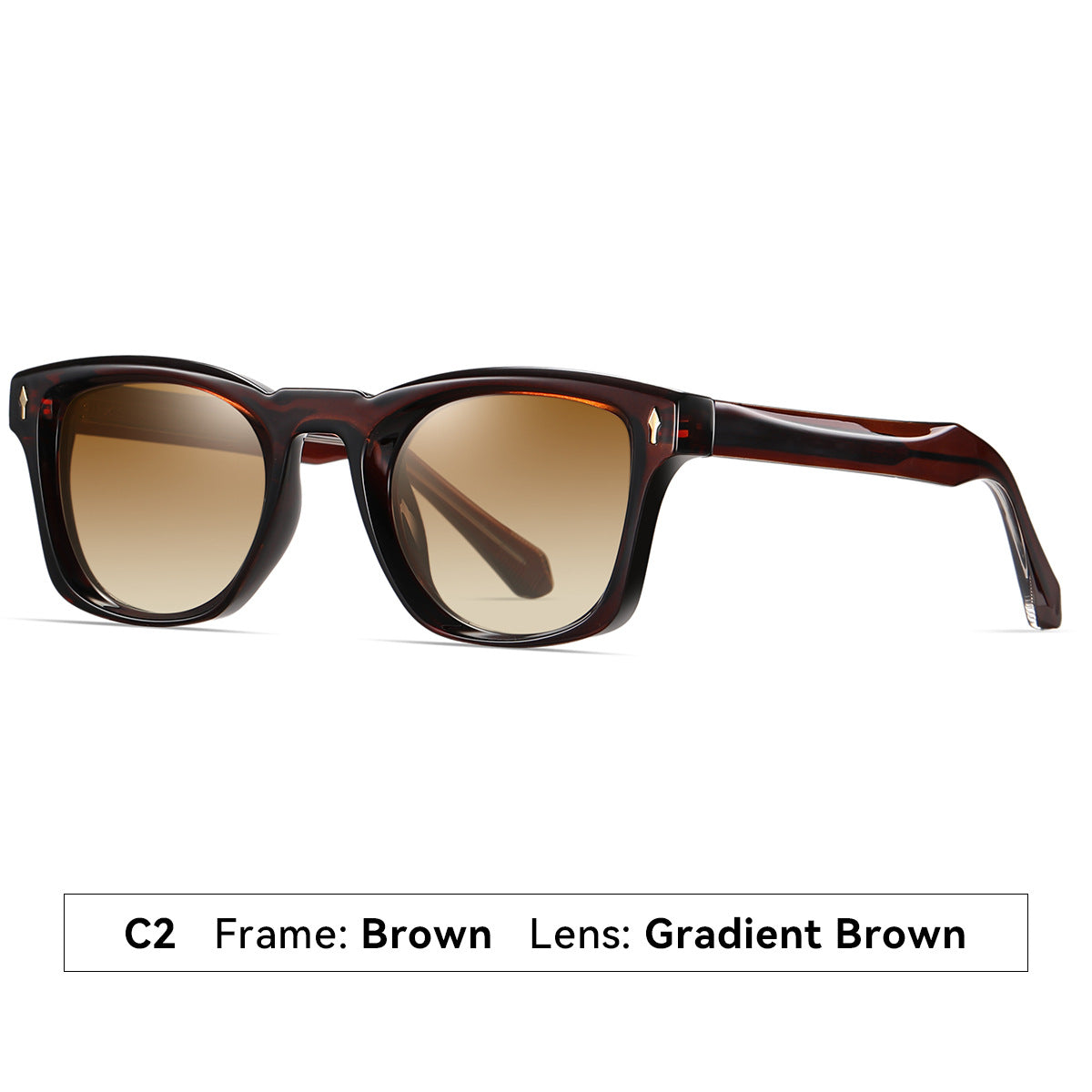 Damen modische Sonnenbrille im eleganten Schildpatt-Design Karnz