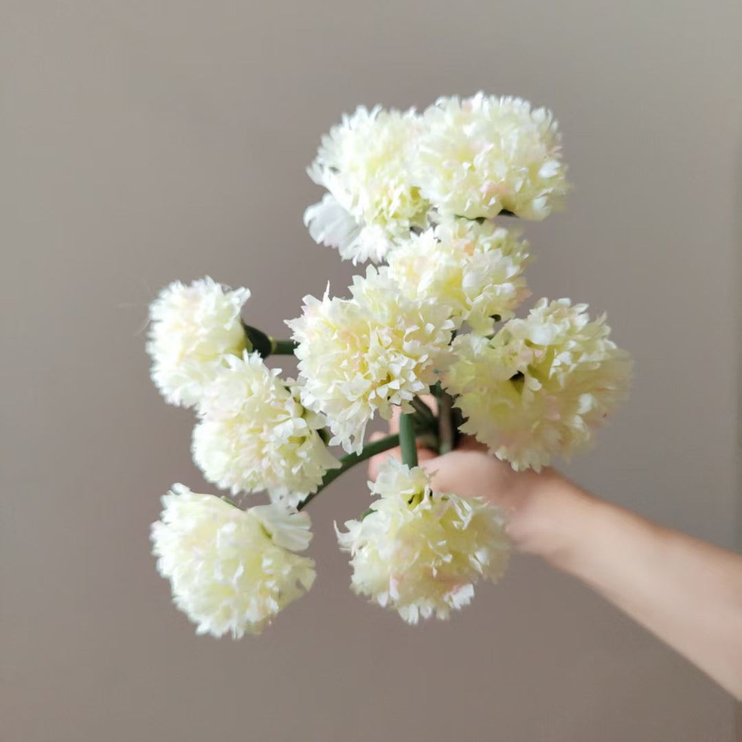 Realistische Nelkenblumenstil
