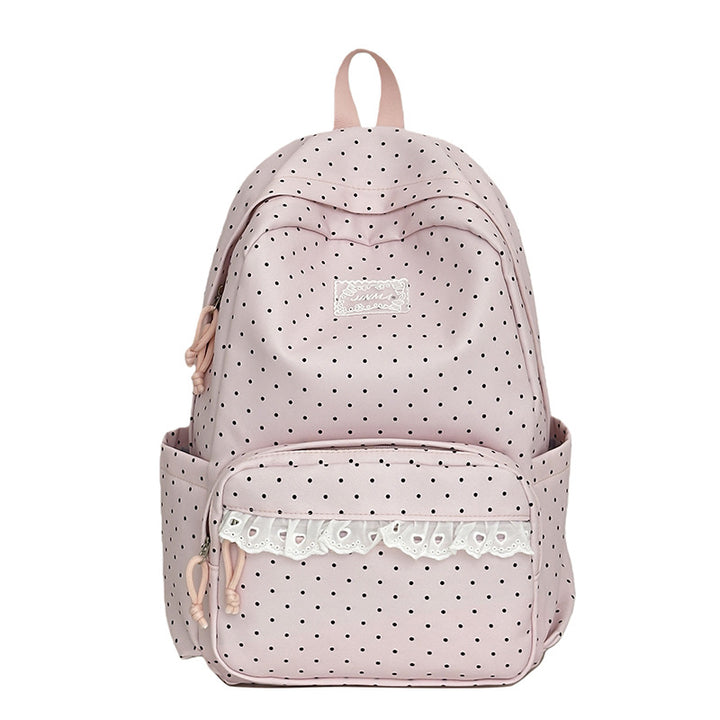 Charmanter Punkten Schul Rucksack Karnz
