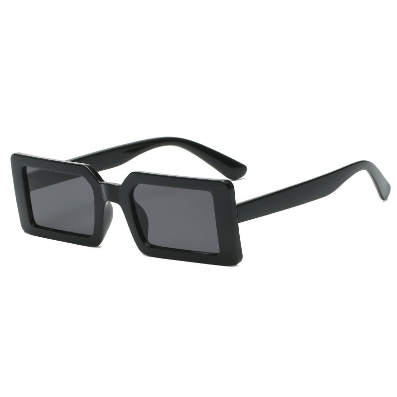 Damen modische transparente Eck-Sonnenbrille Karnz