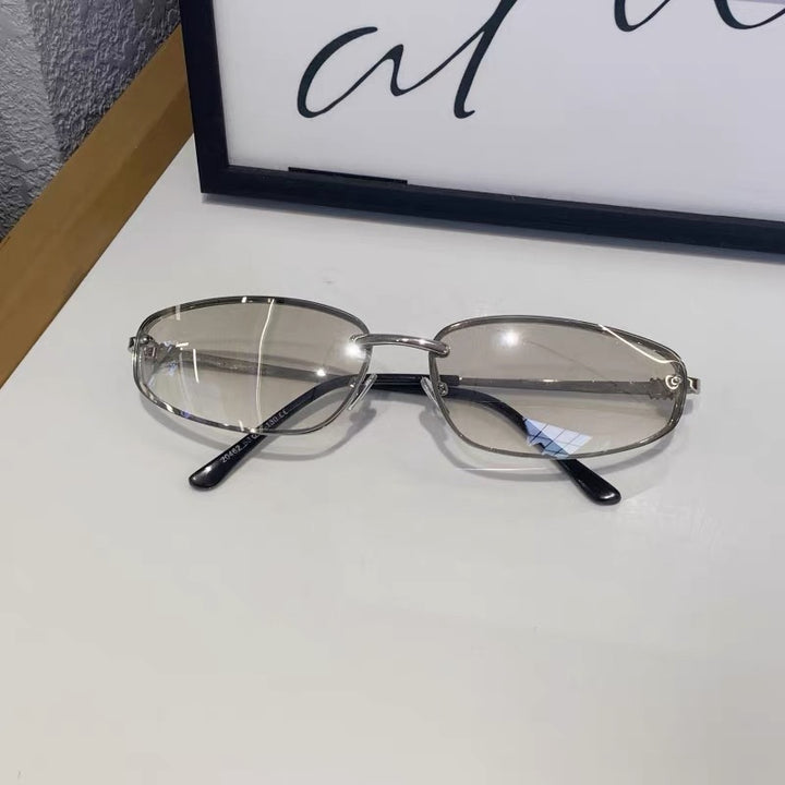 Modische Rechteckige Sonnenbrille Karnz