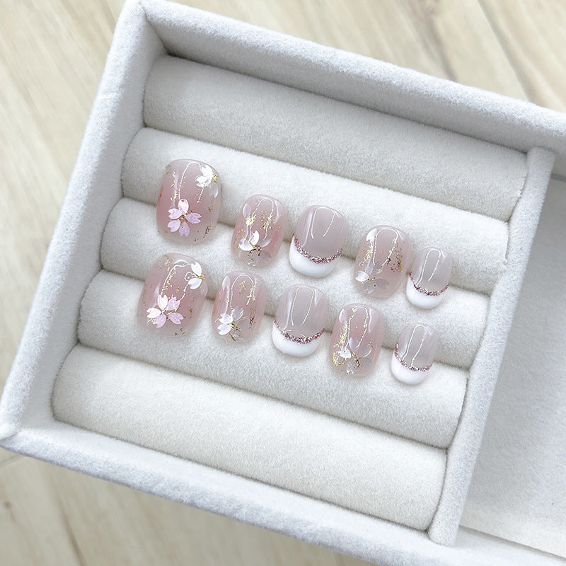Blumen Press-On Nagelset