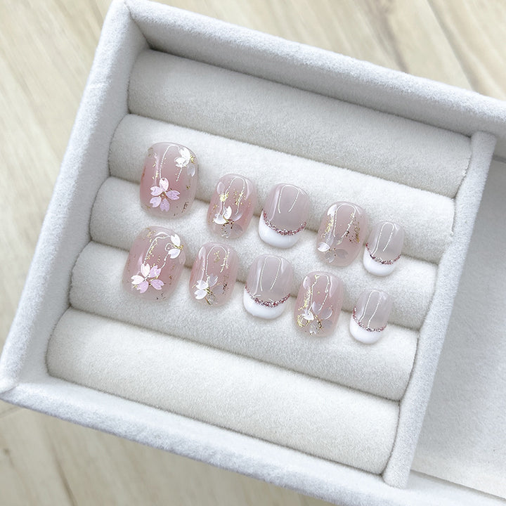 Blumen Press-On Nagelset