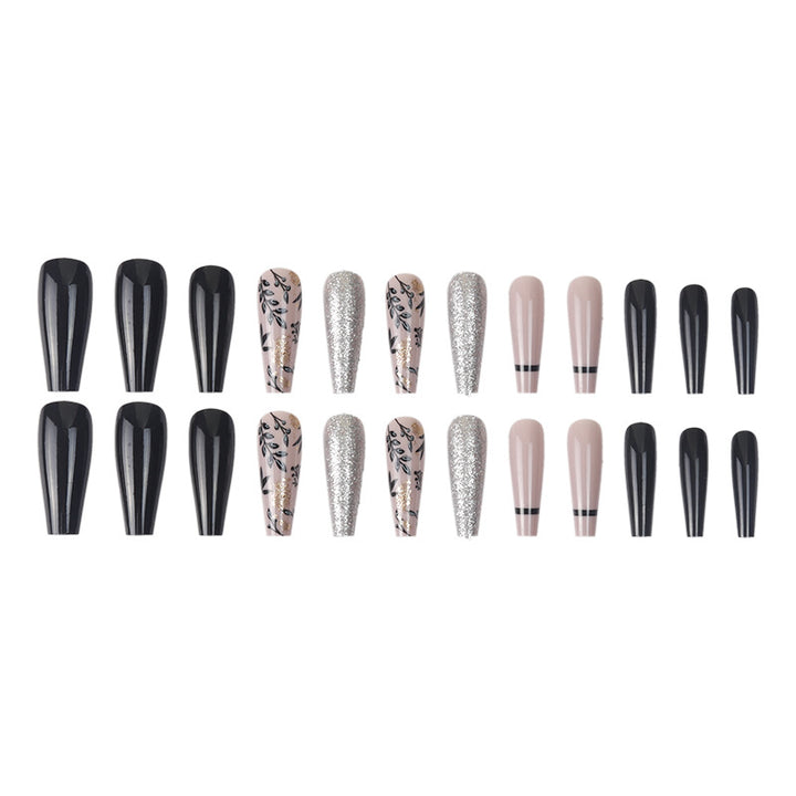 Glamouröse Stiletto Press-On Nägel Set Karnz
