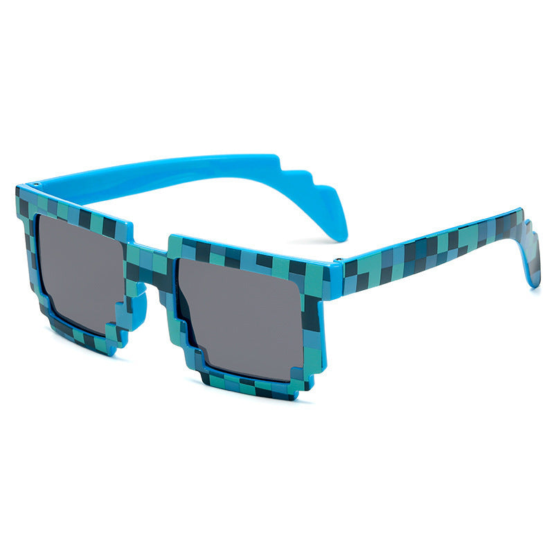 Damen kreative Pixel-Sonnenbrille Karnz