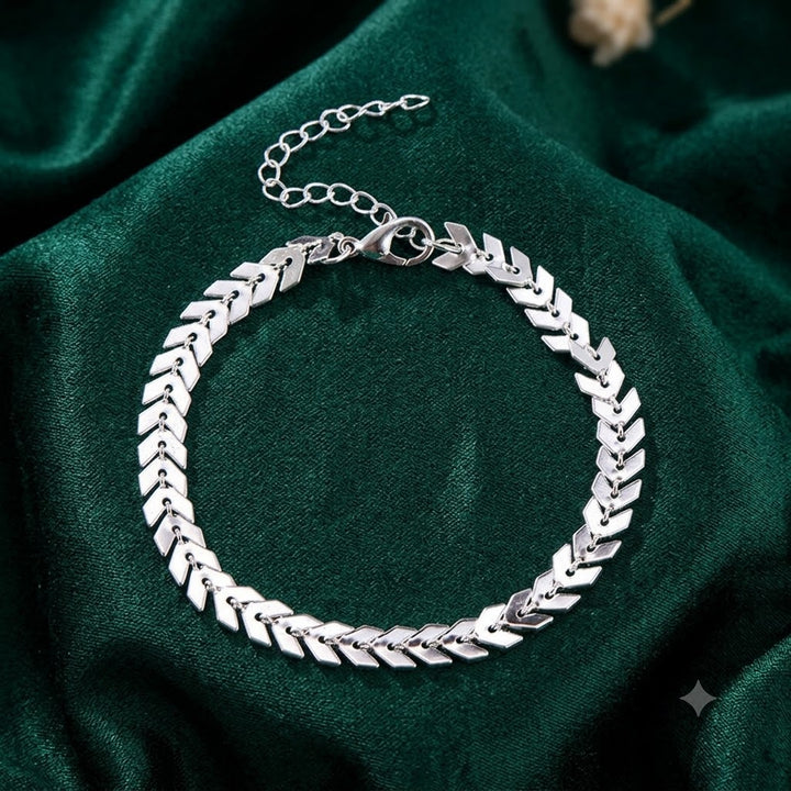 Elegante goldene Kettenhalskette Karnz
