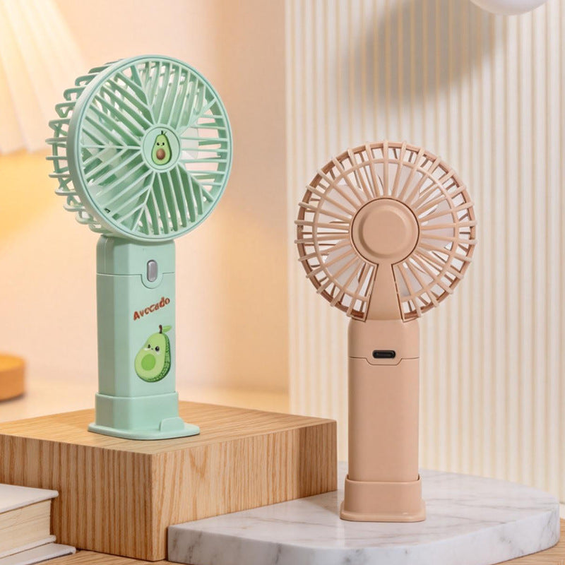 Damen Tragbarer Mini-Ventilator mit USB-Ladefunktion Karnz