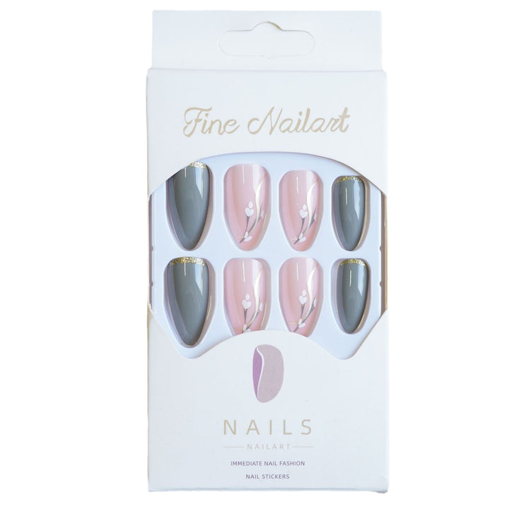 Künstlerisches Press-On Nageldesign Set