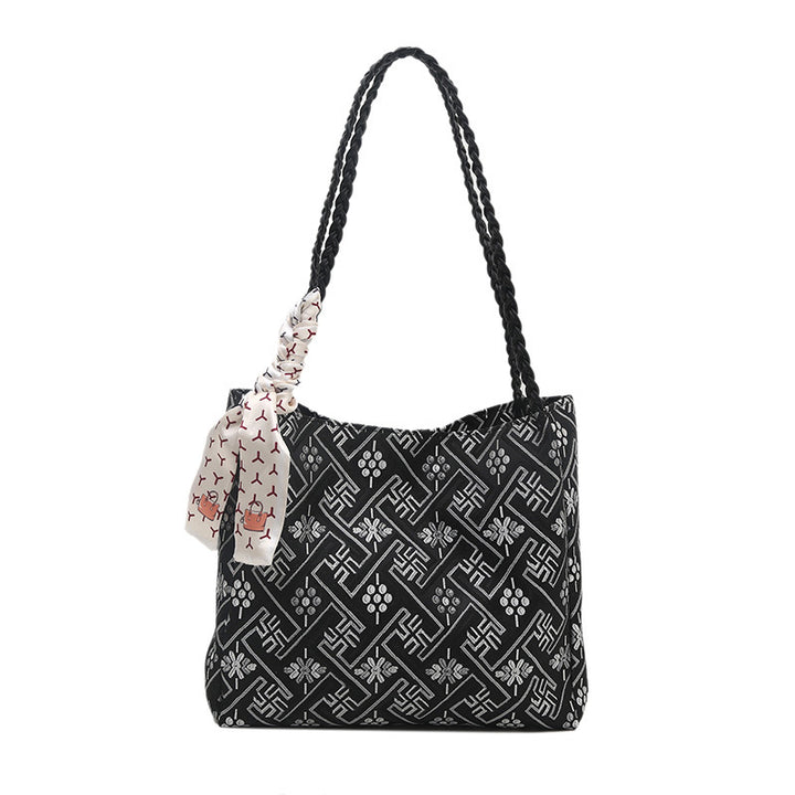 Elegante gemusterte Tragetasche Karnz