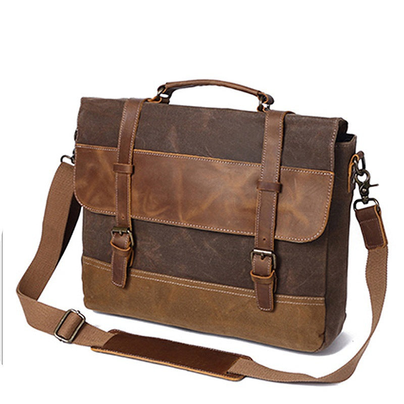 Robuste Aktentasche mit Vintage-Design Karnz