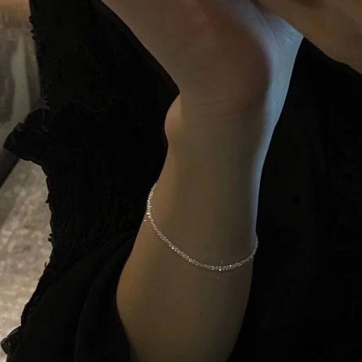 Zartes Armband Aus Sterling Silber Karnz