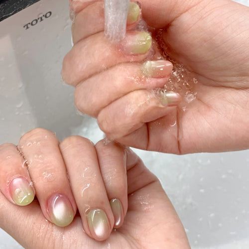 Ombre Gel Press-On Nägel Karnz