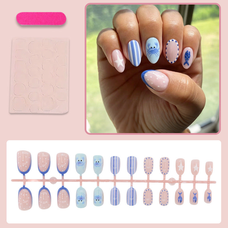 Kunstnagelset mit einzigartigen maritimen Motiven Karnz