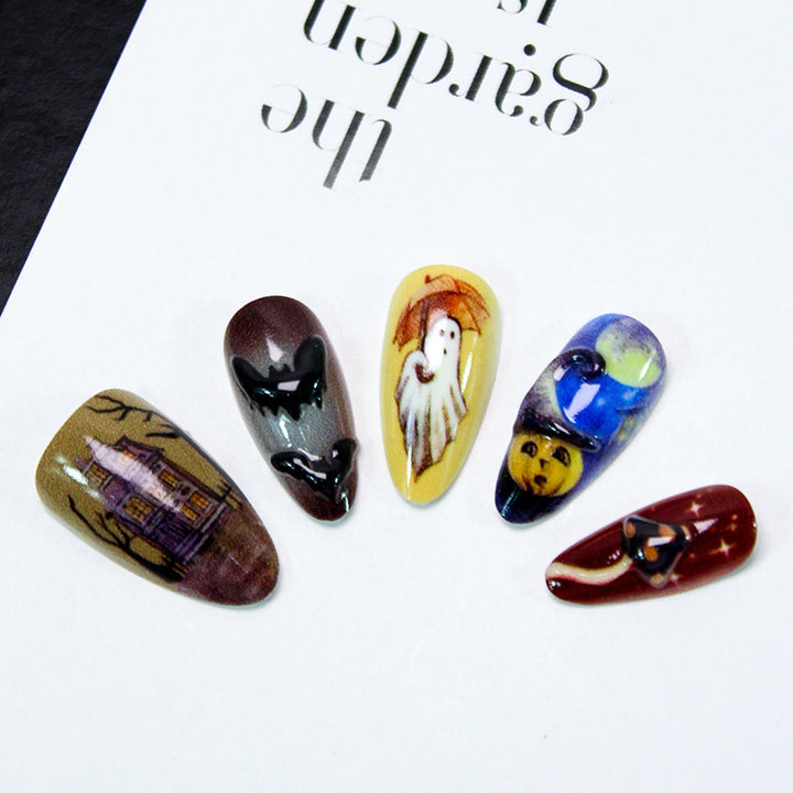 Thematisches Halloween Press-On Nagelkunst Set 1790636675