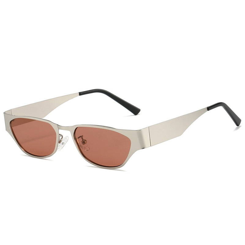 Damen futuristische schlanke Sonnenbrille Karnz
